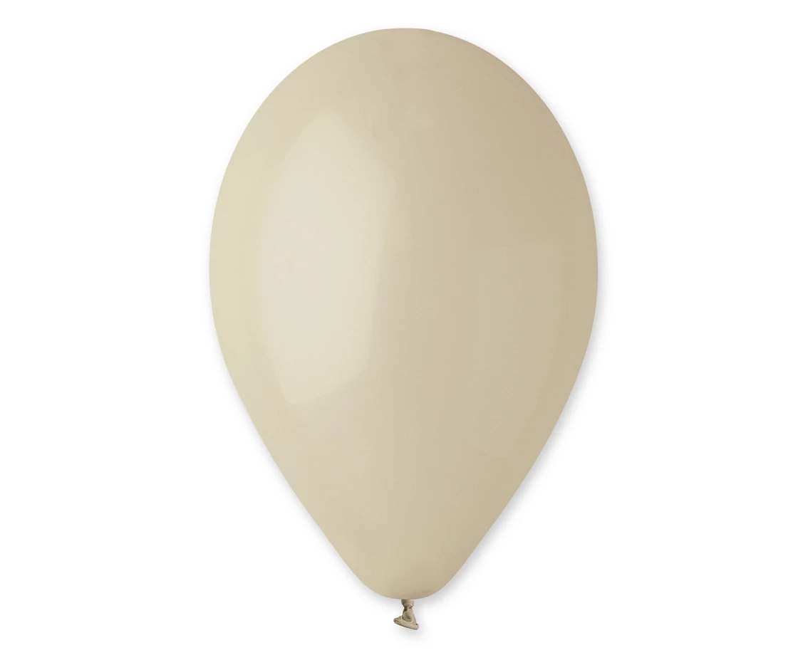 Balony Gemar 10", pastel latte, 100szt.