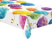 Obrus papierowy Sparkling Balloons, 120x180 cm KK