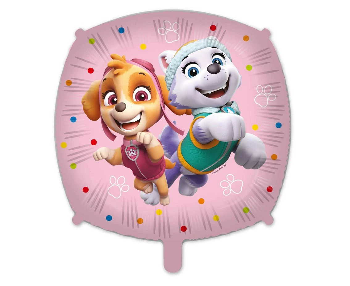 Balon foliowy 18 cali Paw Patrol - Skye And Everest