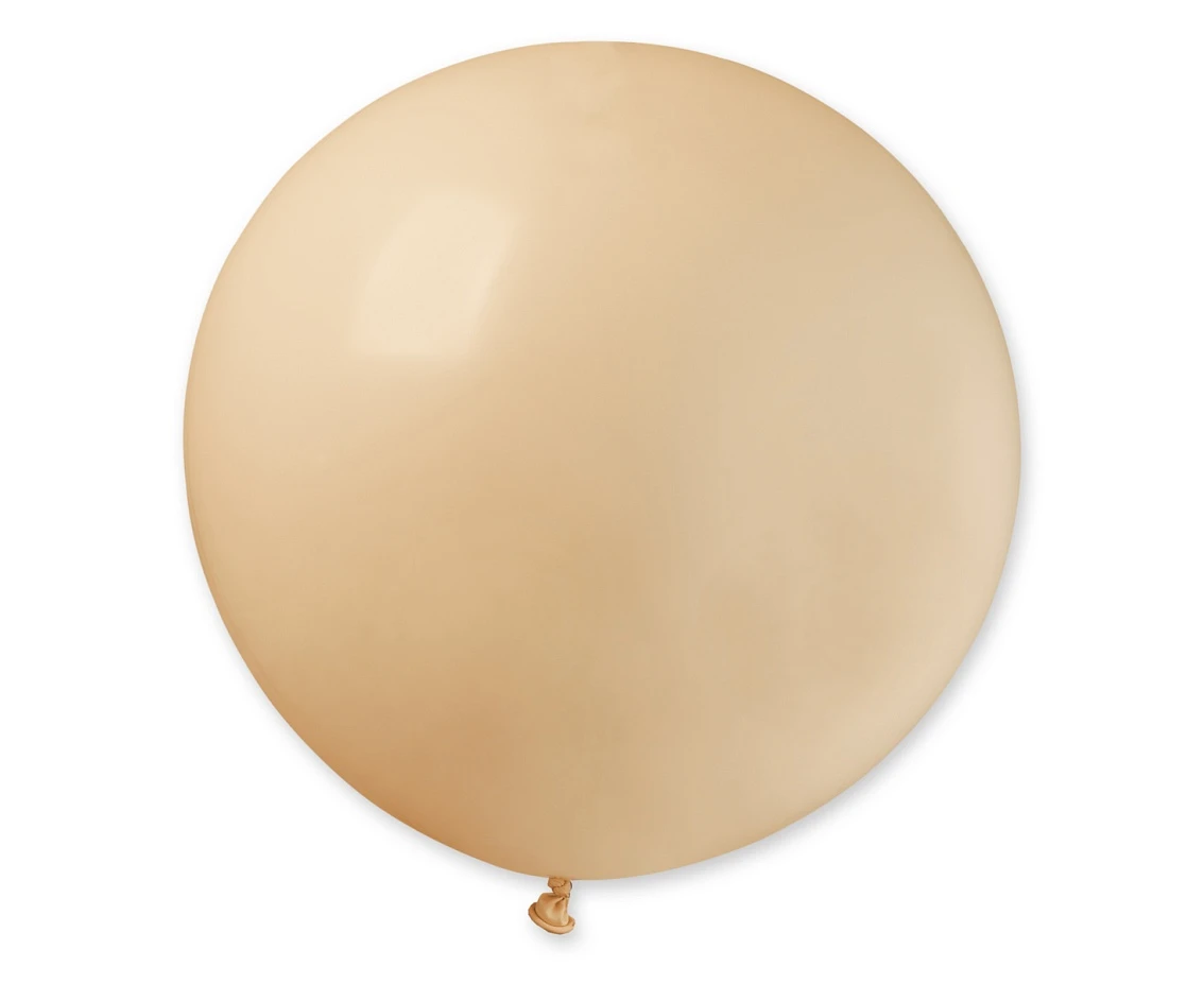 Balony Gemar, pastel kula 0.80m cielista, 1szt.