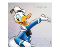 Serwetki papierowe Disney 100 - Donald, 33x33 cm, 20 szt. KK