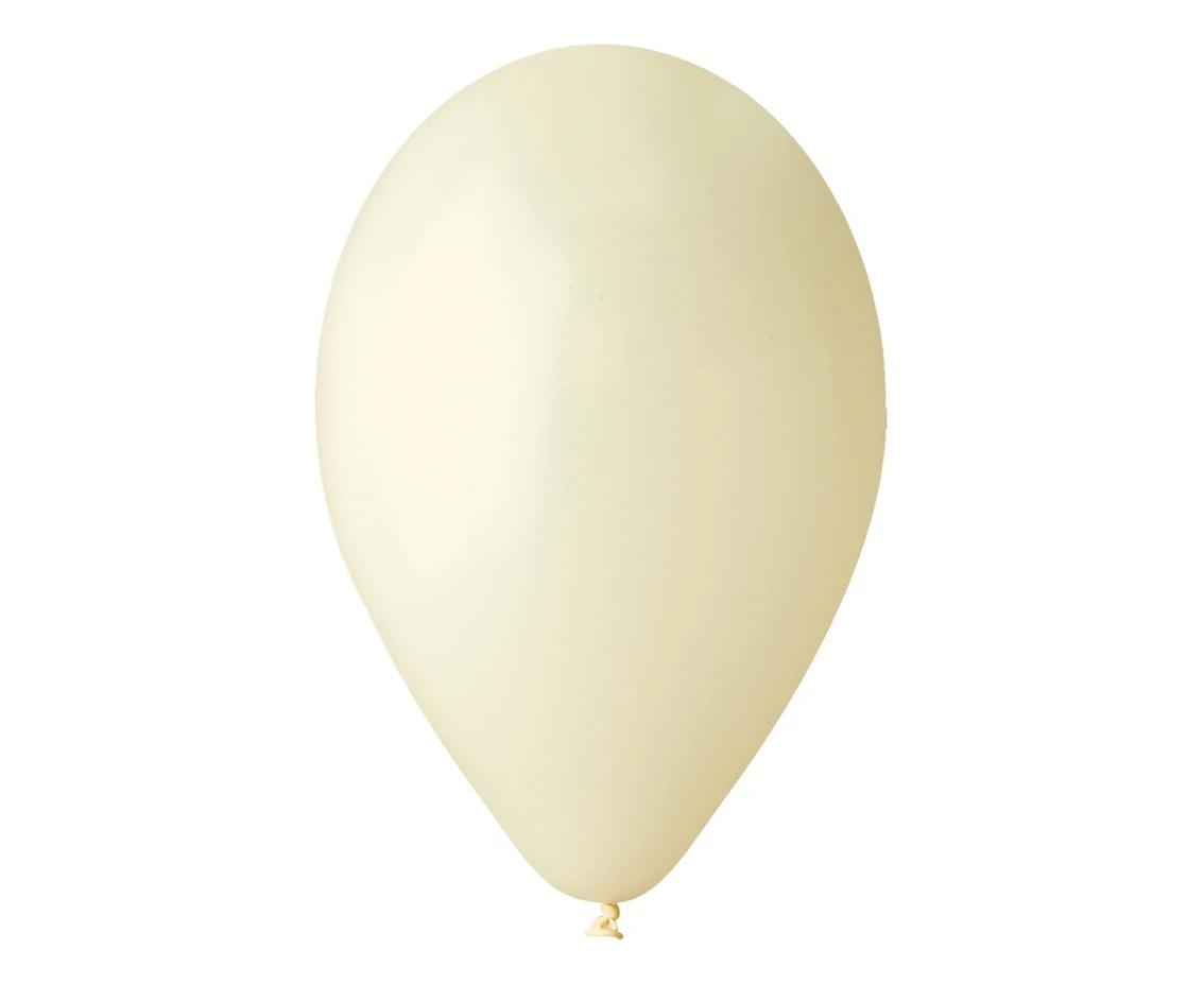 Balony Gemar 13", pastel ivory, 50szt.