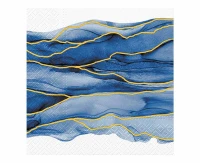Serwetki wzorzyste Watercolor Waves 33x33 cm / 20 szt.
