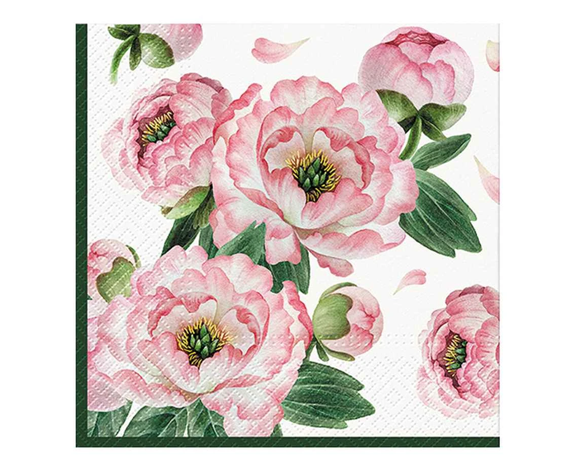 Serwetki wzorzyste Charming Blossom 33x33 cm / 20 szt.