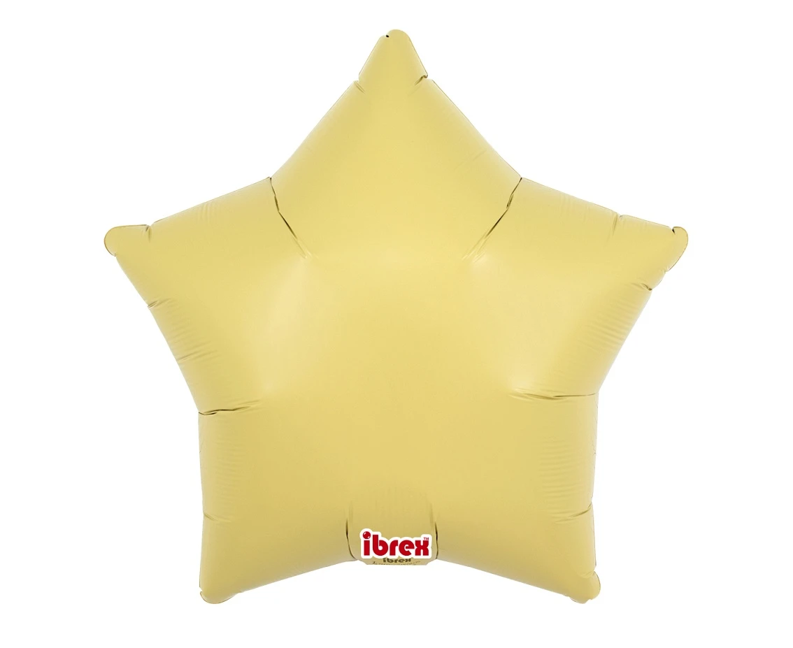Balon Ibrex Hel, gwiazda 15", Ice Orange, 5 szt.