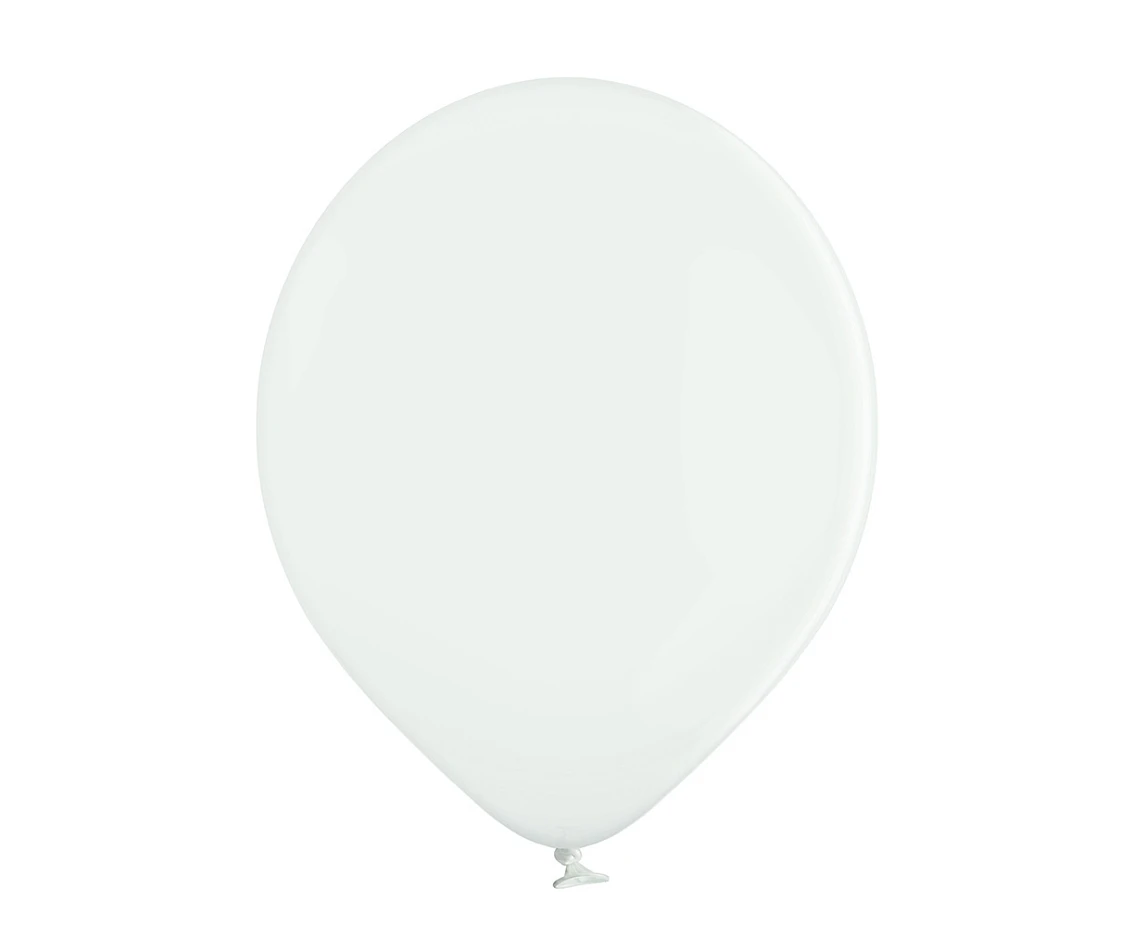 Balony Belbal 12", B105-002, (pastel white) pastel białe, 50szt. KK