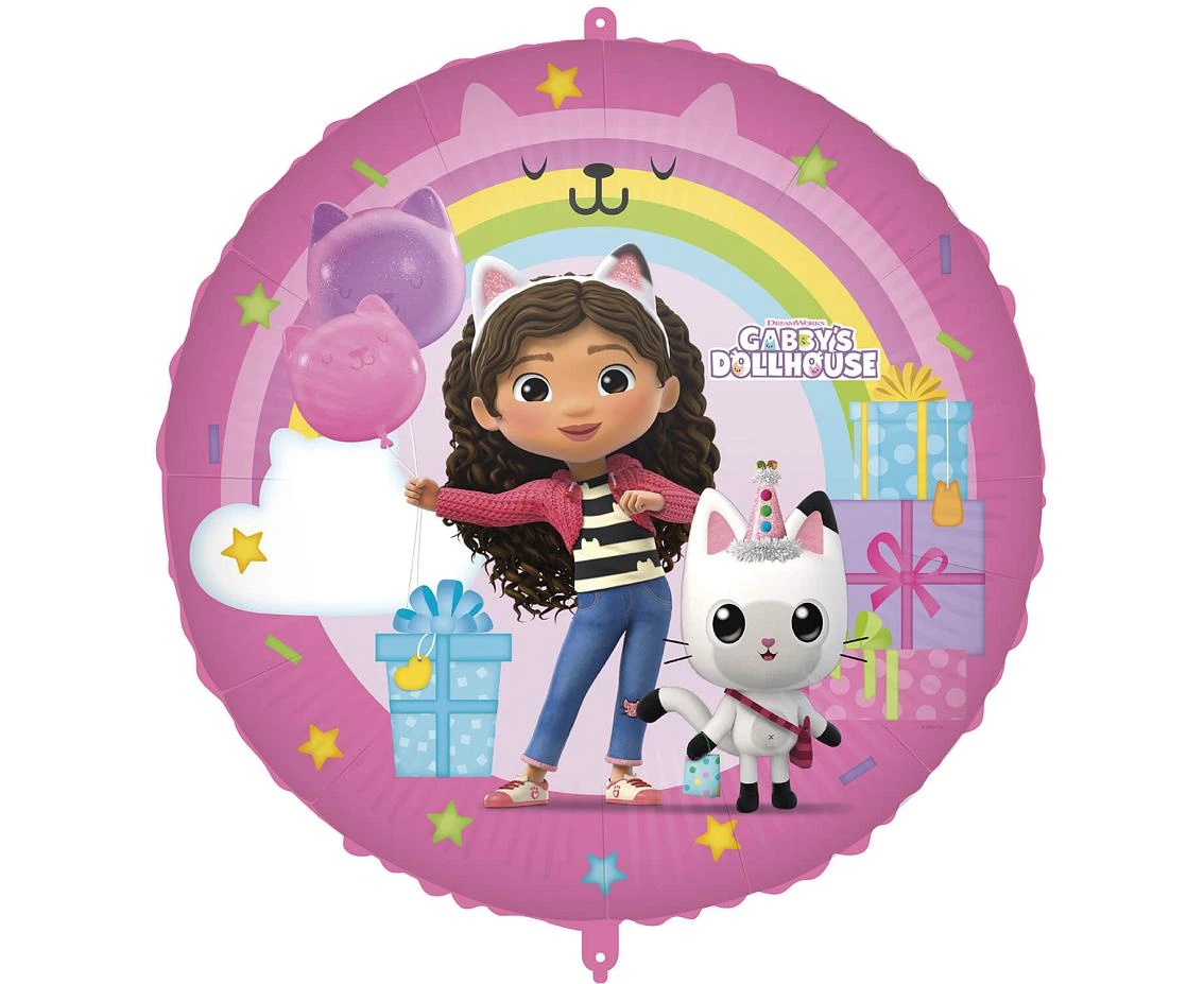 Balon foliowy 18" Gabby's Dollhouse,46 cm