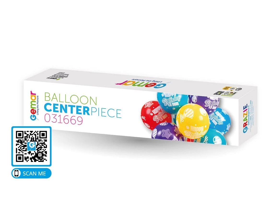 Stelaż - bukiet z 13 balonów, 75cm KK
