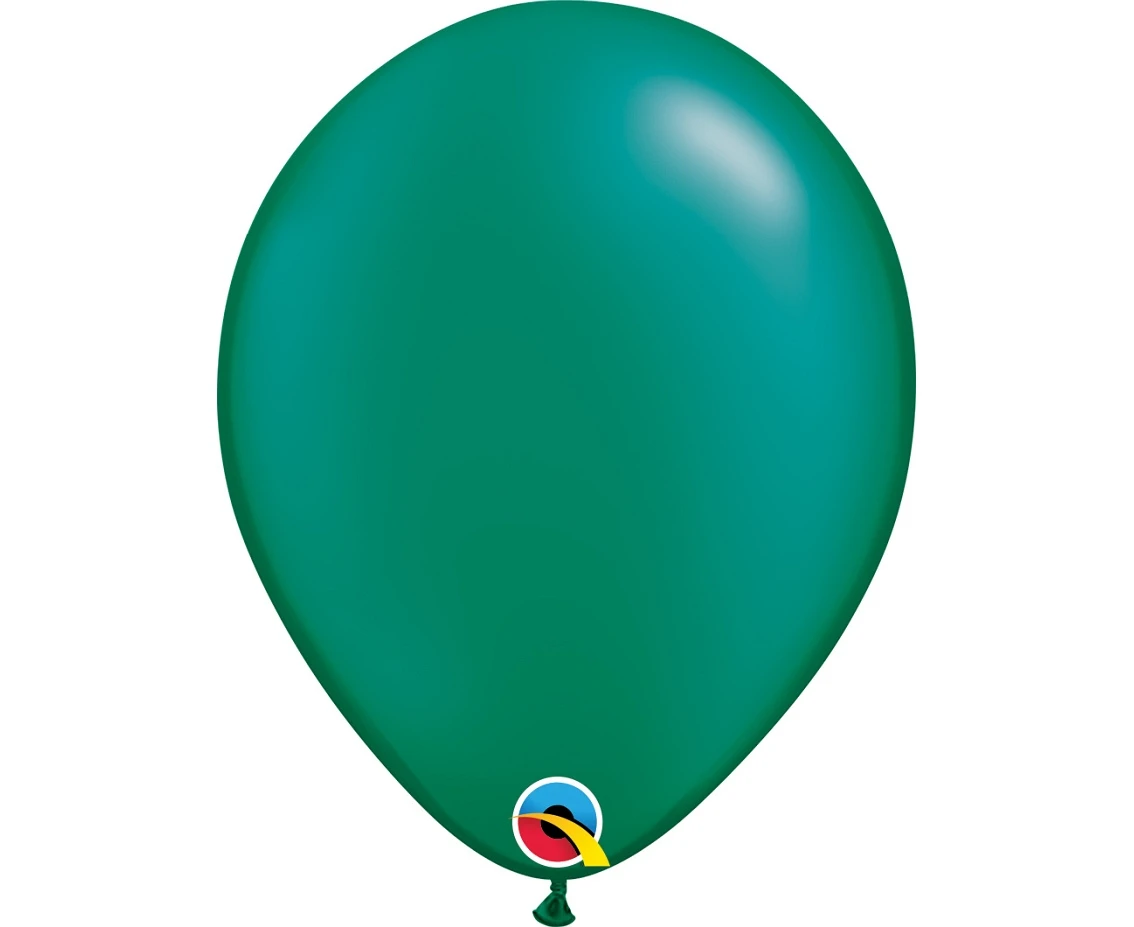 Balony Anagram 11", QL metalik zielone, 100szt. KK