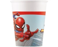 Kubeczki papierowe (WM) Spiderman Crime Fighter Marvel, 200ml, 8 szt. (SUP label) KK