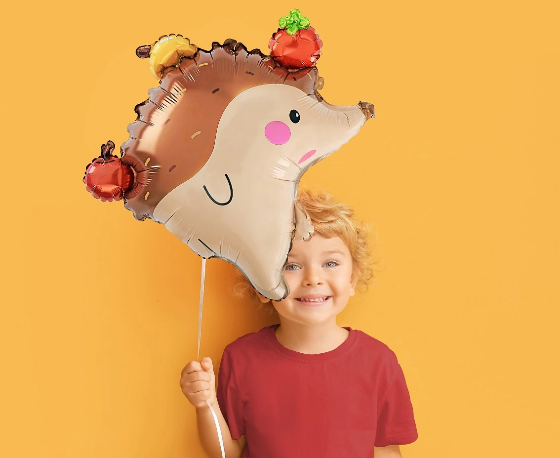 Balon foliowy Jeżyk, 40x45 cm AA
