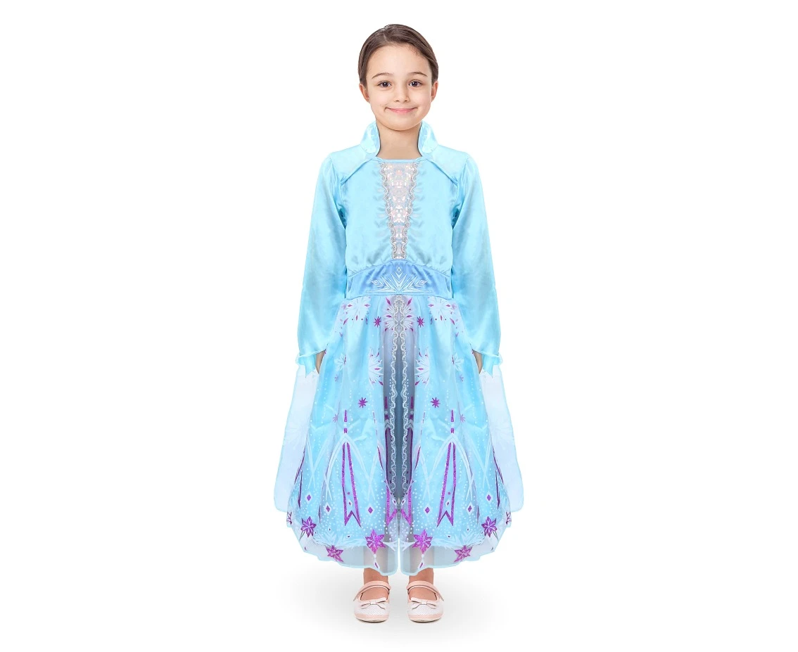 Strój dla dzieci "Błękitna Princess" (sukienka) rozm. 110-125 cm KK