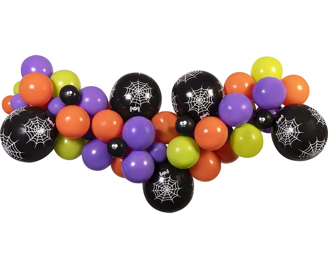 Girlanda balonowa Gemar, diy halloween (tradycyjna), 65szt.