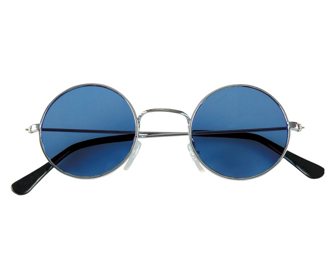 Okulary John, niebieskie