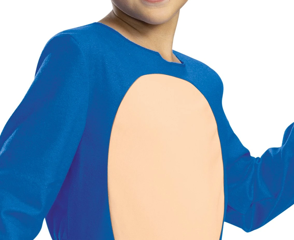 Strój Sonic Basic (licencja), rozm. M (7-8 lat)