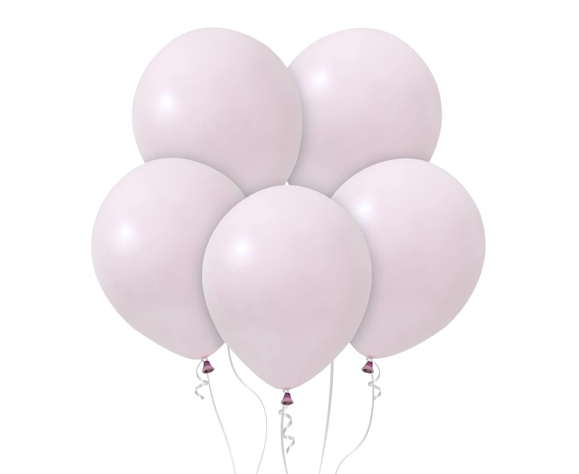 Balony B&C 18", macaron liliowe, 5szt.