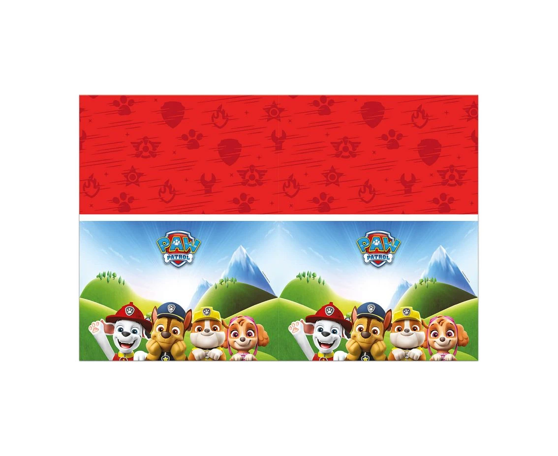 Obrus plastikowy Paw Patrol Rescue Heroes, 120 x 180 cm, 1 szt.