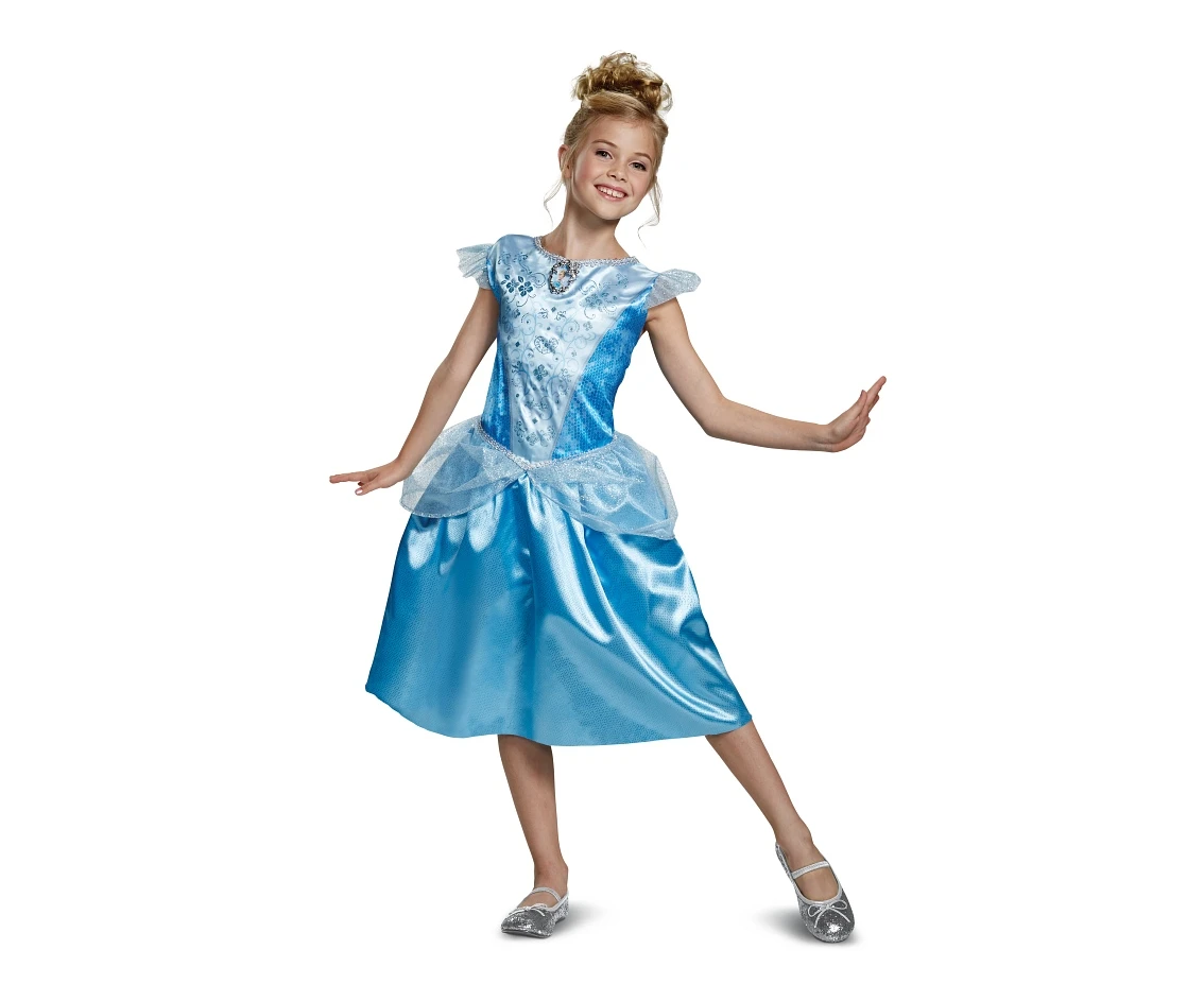 Strój Cinderella Classic - Princess (licencja), rozm. S (4-6 lat) KK