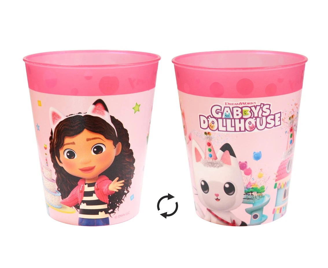 Kubek wielokrotnego użytku Gabby''s Dollhouse, 250ml, 1 szt. KK