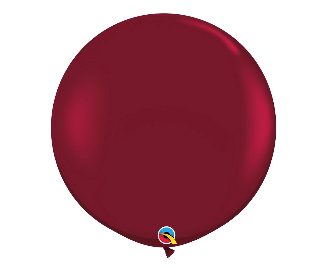Balon 36" QL RND Żurawinowy/ 2szt.