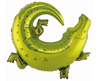 Balon foliowy Krokodyl, 80x71 cm KK