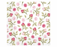Serwetki papierowe Romantic Roses, rozm. 33 x 33 cm, 20 szt. KK