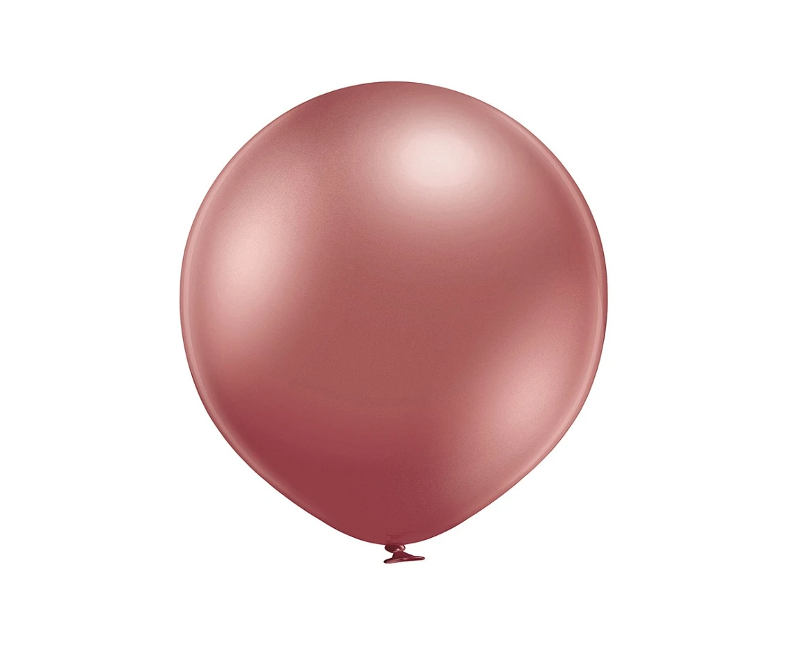 Balony Belbal 5", D5-606, (glossy rose gold) glossy ciemnoróżowe złote, 100szt.