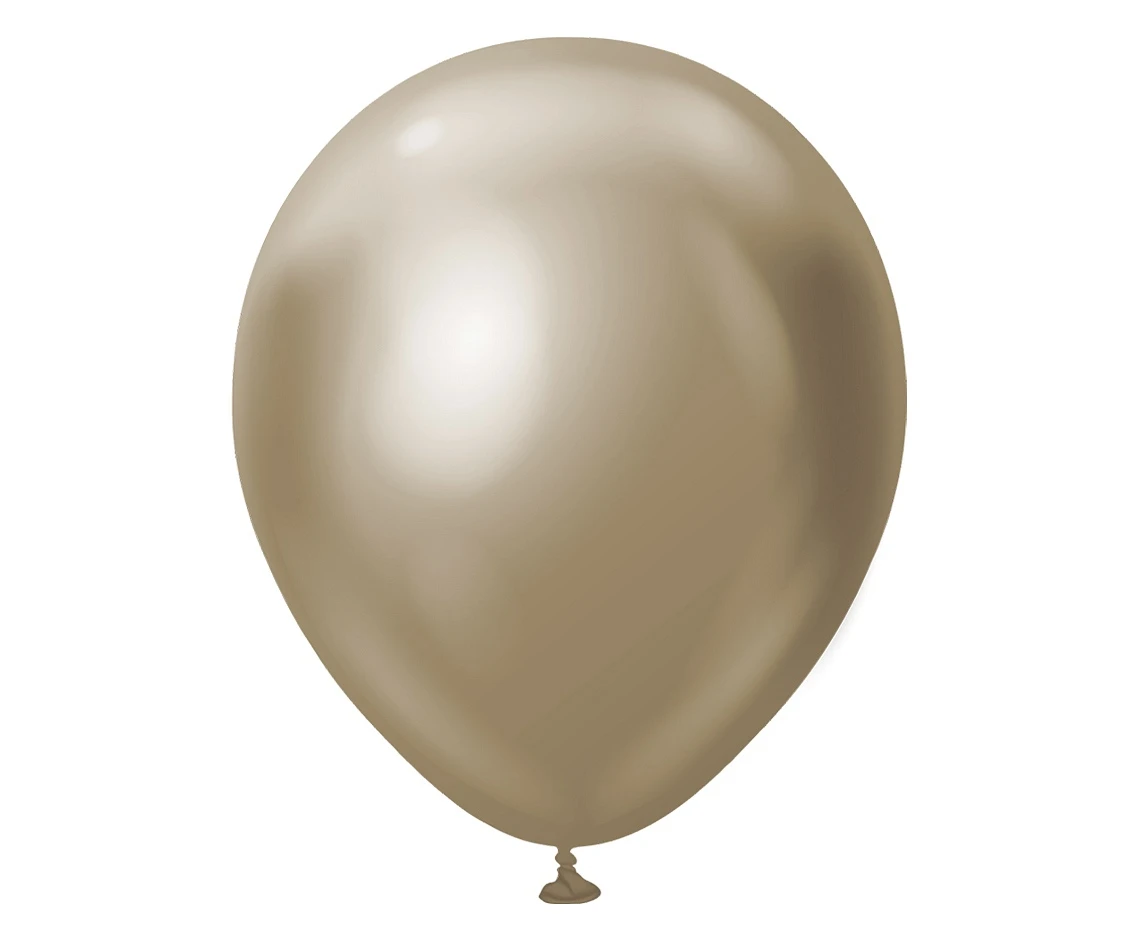 Balony B&C 12", platyna szampańskie, 7szt.