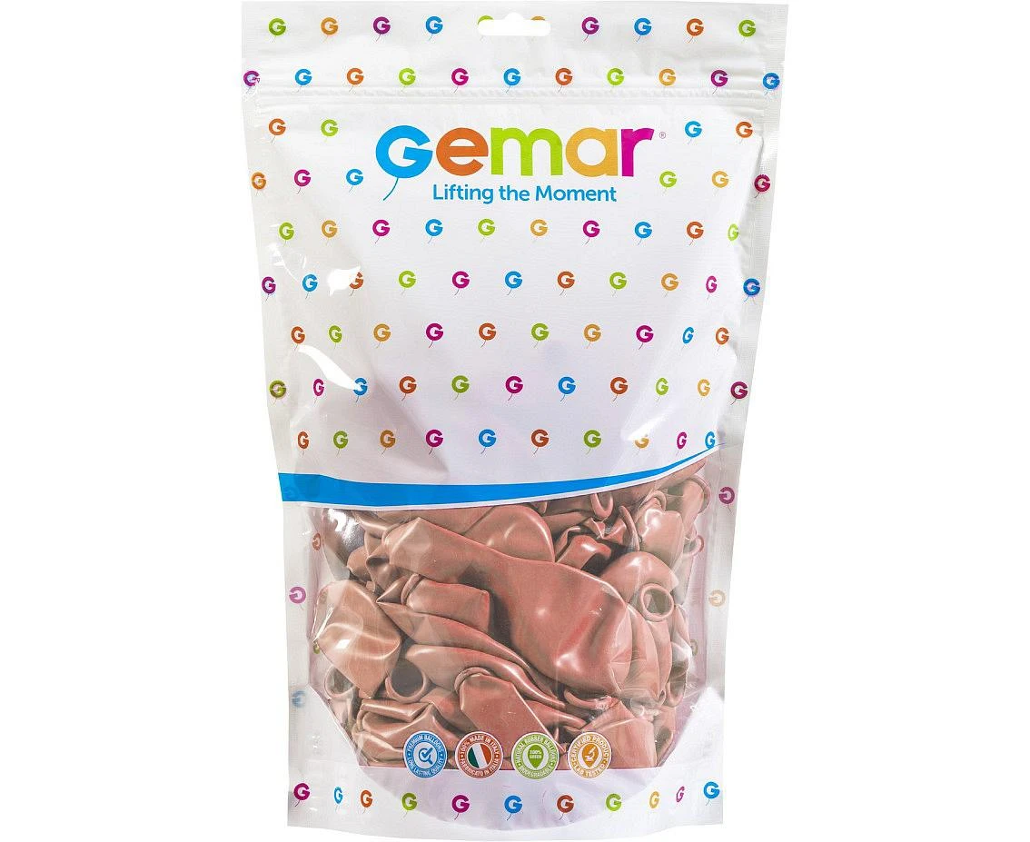 Balony Gemar 13", pastel shell, 50szt.
