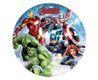 Talerzyki papierowe Avengers Infinity Stones Next Generation Marvel,23 cm 8 szt. (papier FSC) KK
