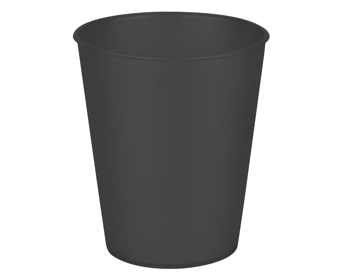 Kubek wielokrotnego użytku Decorata Party,czarny 250 ml