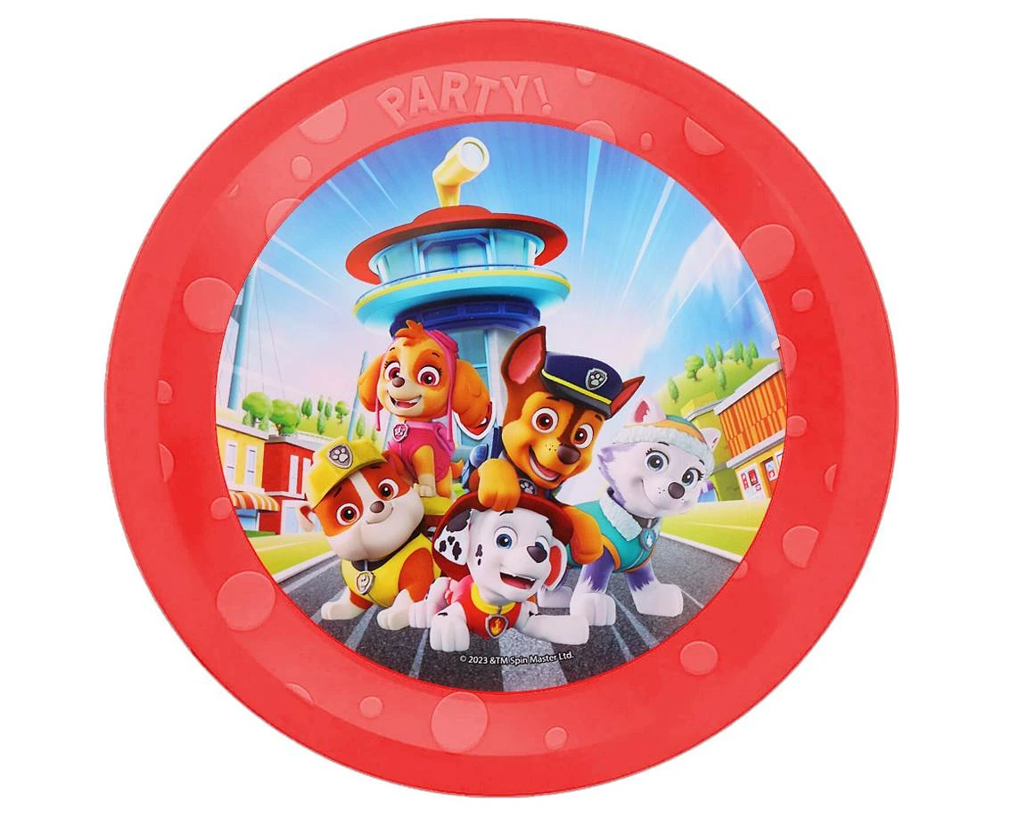 Talerz wielokrotnego użytku Paw Patrol 21cm Decorata Party Nickelodeon, 1 szt. KK