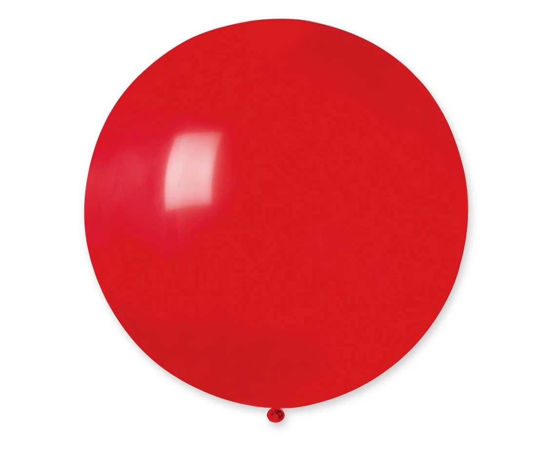 Balony Gemar 19", pastel ciemnoczerwone, 25szt.