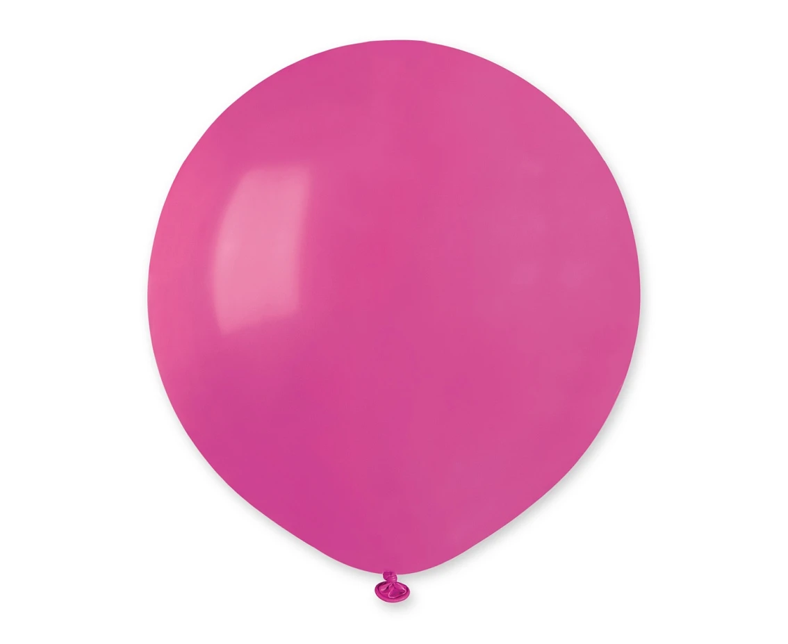 Balony Gemar 19", pastel ciemnoróżówe, 25szt.