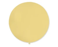 Balony Gemar 19", pastel musztardowe, 25szt.