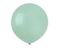 Balony Gemar 19", pastel turkusowozielone, 25szt.
