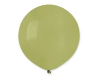 Balony Gemar 19", pastel oliwkowe zielone, 25szt.