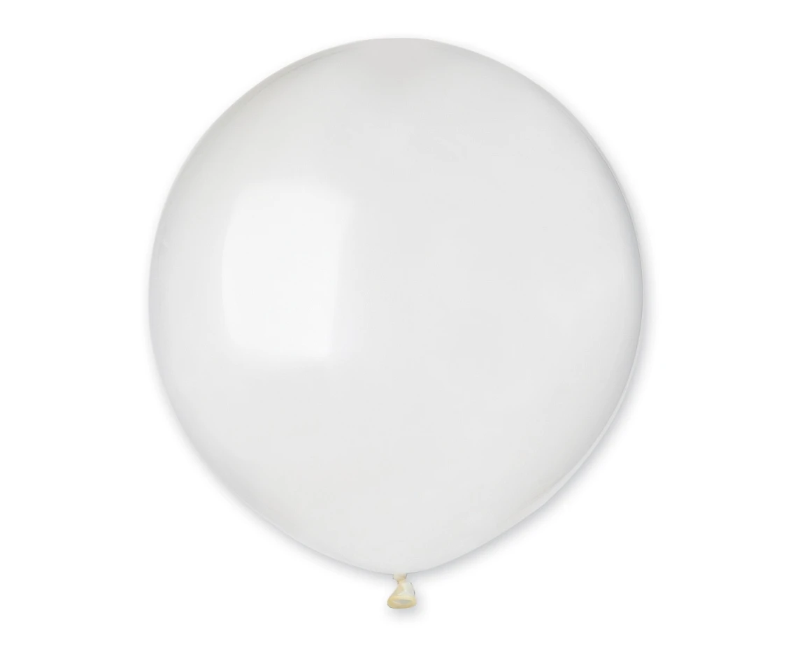 Balony Gemar 19", pastel transparentne, 25szt.