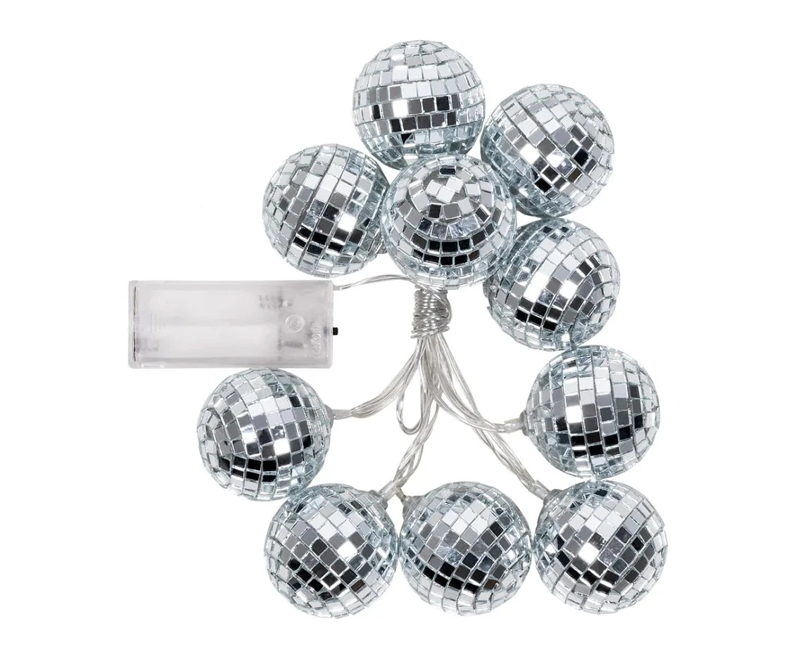 Przewód oświetleniowy LED, kule Disco 140 cm