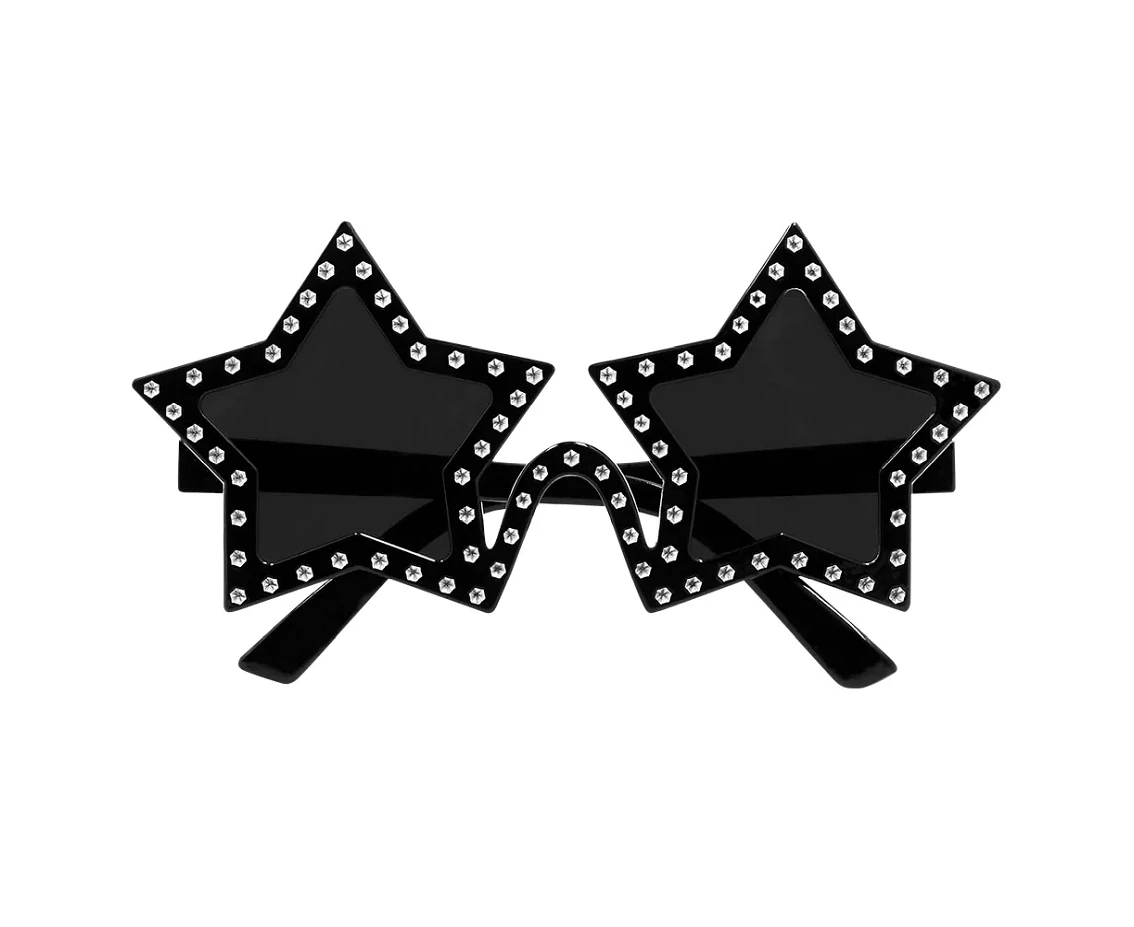 Okulary Party Rockstar, czarne