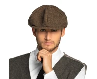 Beret dla dorosłych Brytyjczyk, brązowy