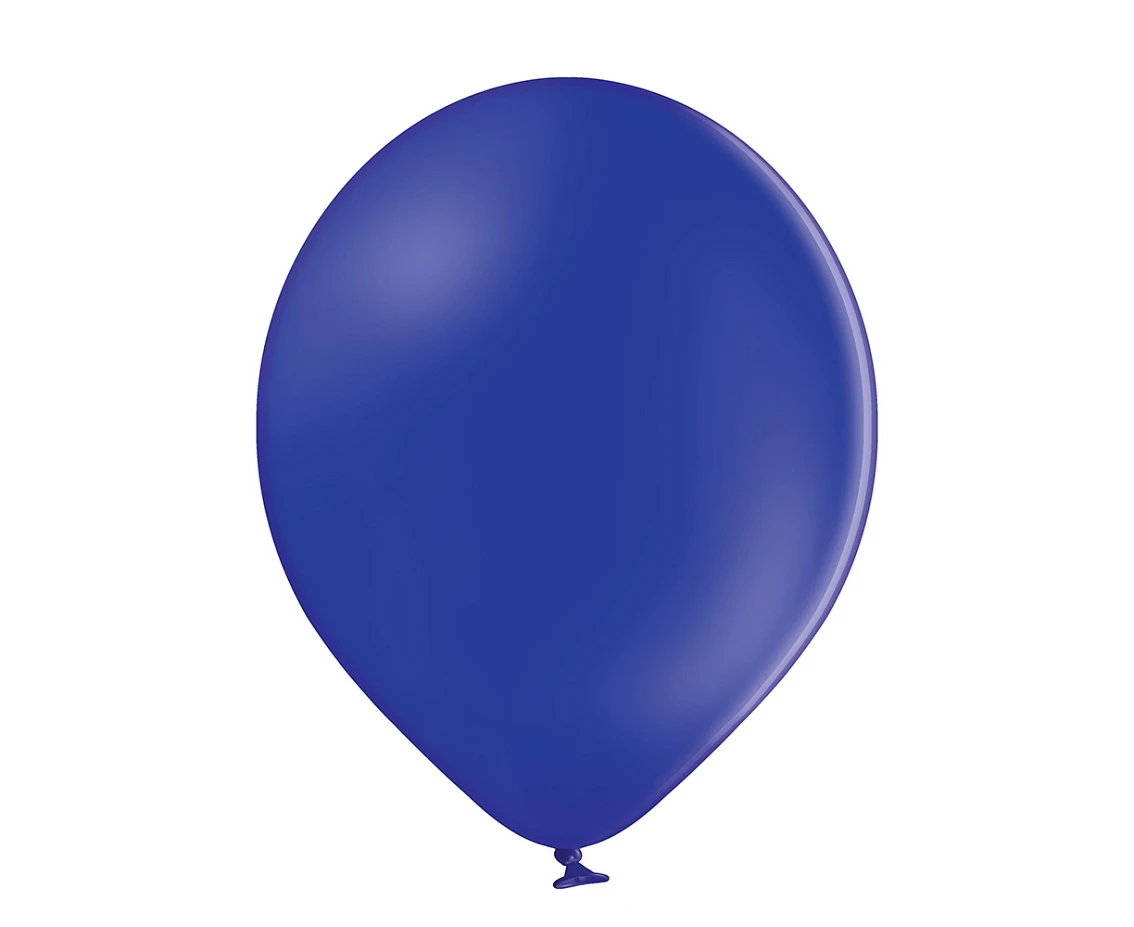 Balony Belbal 12", B105-105, (pastel night blue) pastel granatowe, 100 szt.