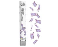 Konfetti pneumatyczne, foliowe - Euro / 40 cm