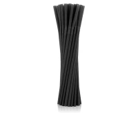 Rurki (słomki) łamane wielokrotnego użytku, czarne 5x210mm/ 50 szt.