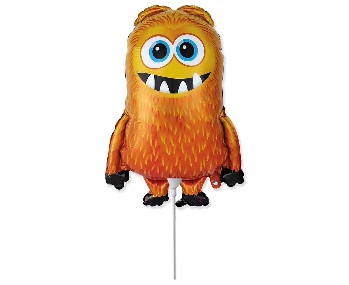 Balon foliowy 14" FX - Monster Orange, 1 szt, niepakowany