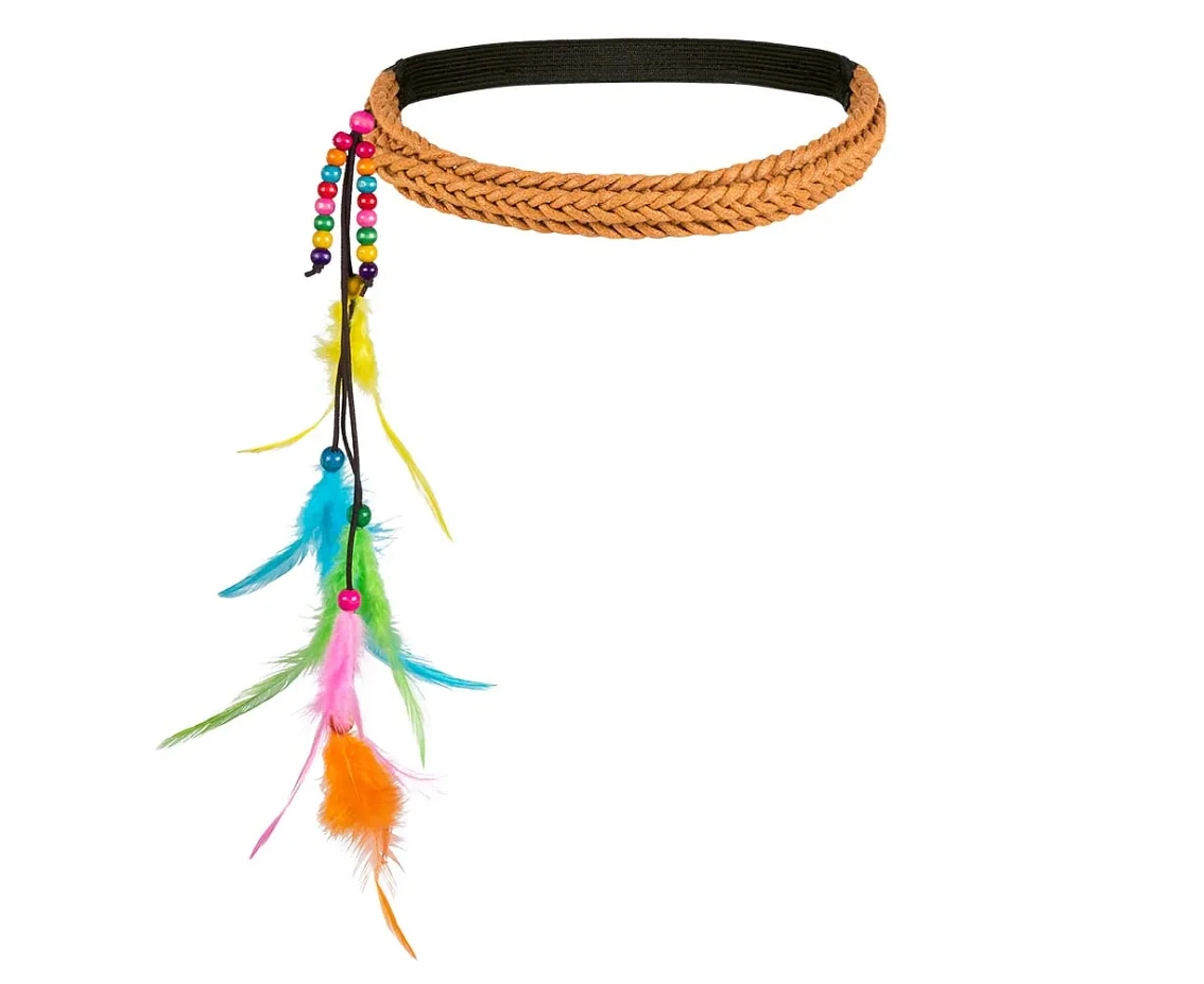 Zestaw Hippie Bohemian (opaska i okulary)