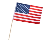 Flaga USA (30 x 45 cm / 60 cm patyk )