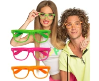 Okulary party, neonowe, 3 szt.