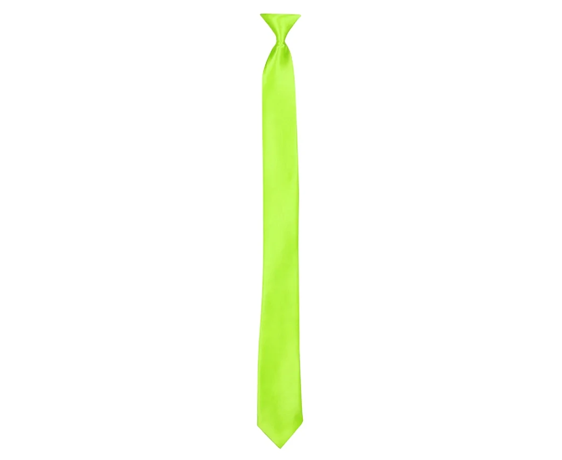 Krawat błyszczący, neon mix, 50 cm, 1 szt. kk
