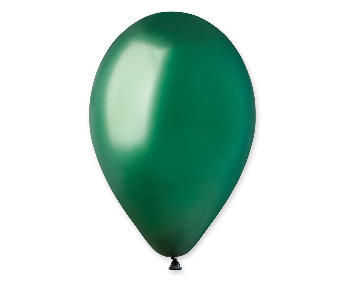 Balony Gemar 12", pastel szmaragdowe zielone (butelkowe), 100szt.